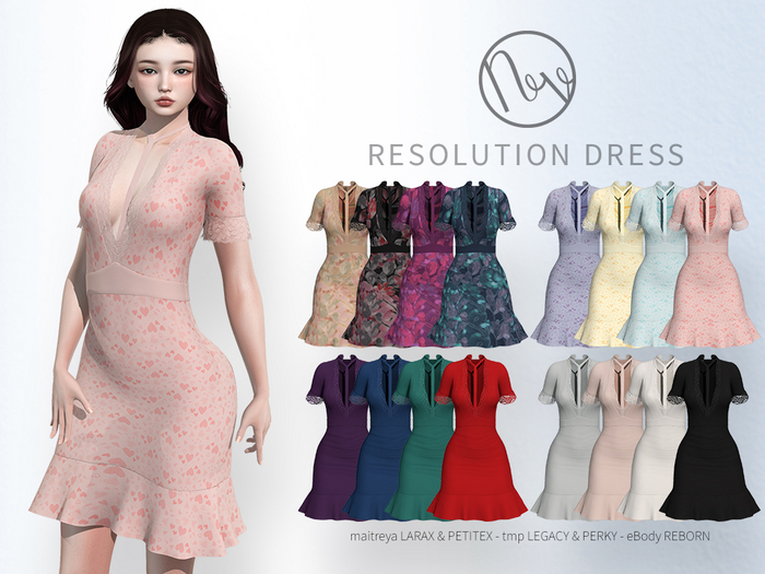 neve dress - resolution fatpack