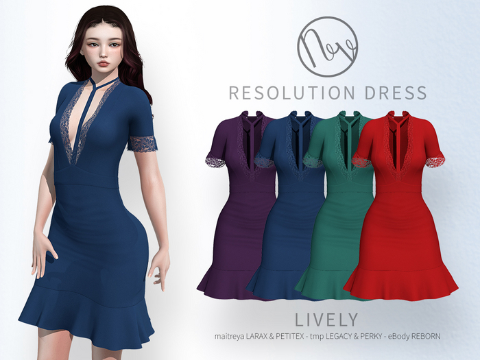 neve dress - resolution lively