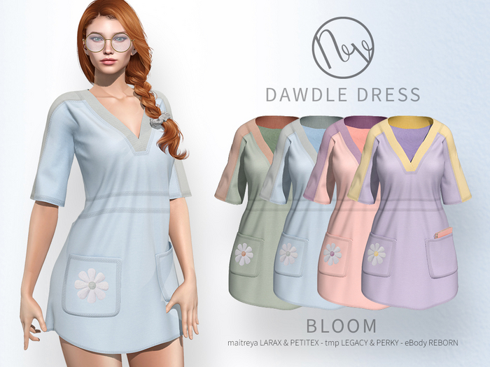 neve dress - dawdle bloom
