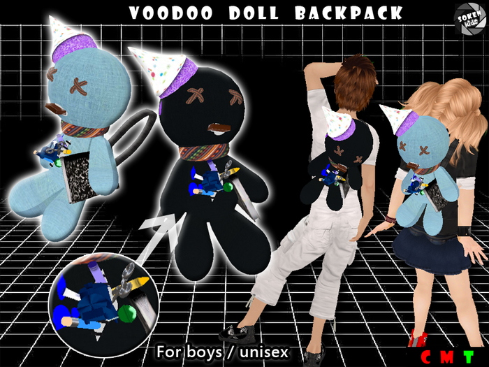 [S.K.] Voodoo Dolls Backpacks