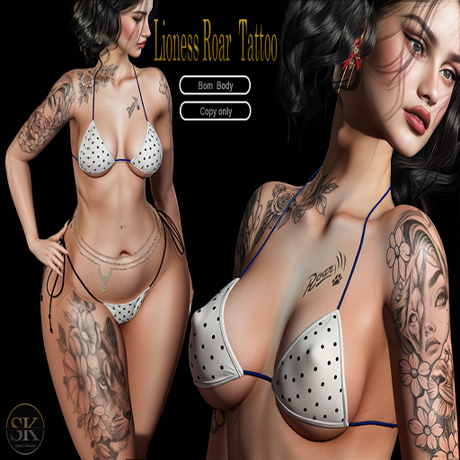Lioness Roar Tattoo