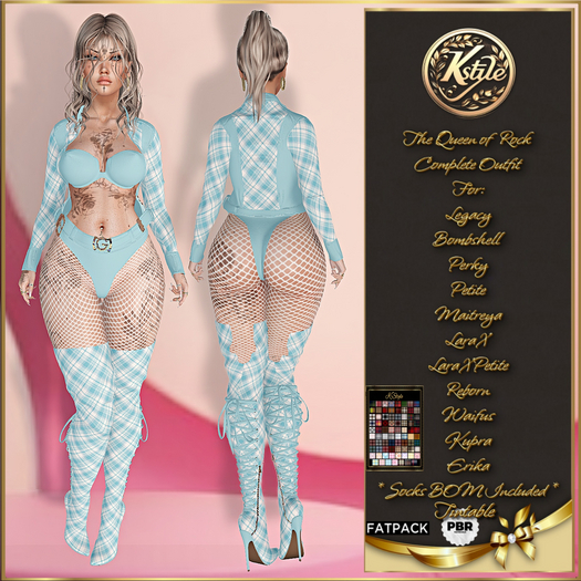[K-Style] THE QUEEN OF ROCK COMPLETE OUTFIT - FATPACK #2