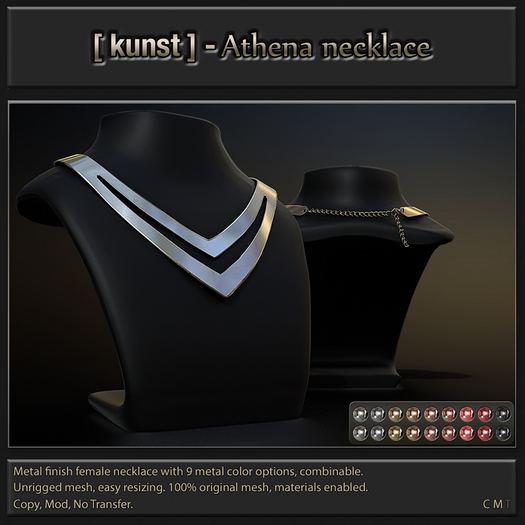 [ kunst ] - Athena necklace
