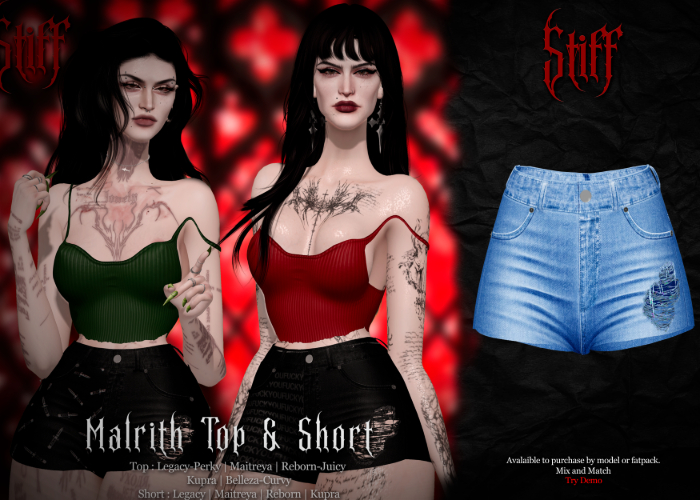 Stiff - Malrith Short - Blue 1