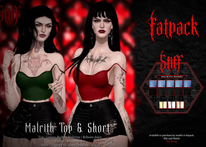 Stiff - Malrith Short - FATPACK