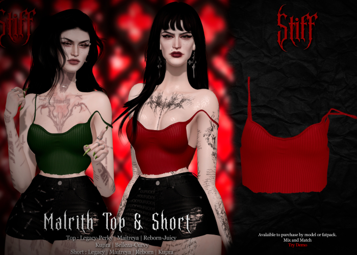 Stiff - Malrith Top - Red
