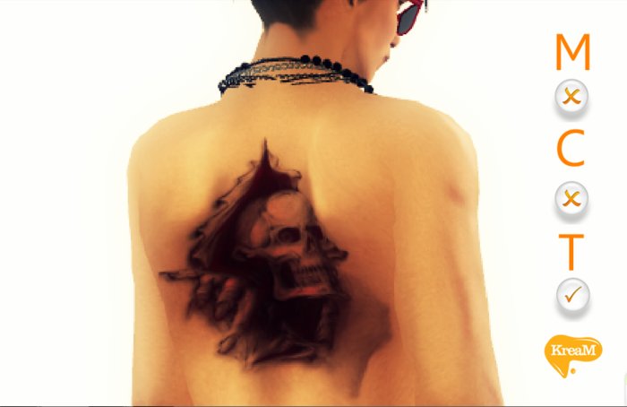 *KreaM* Skull Tattoo