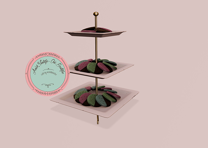 Second Spaces - Holiday Party - dipped cookies