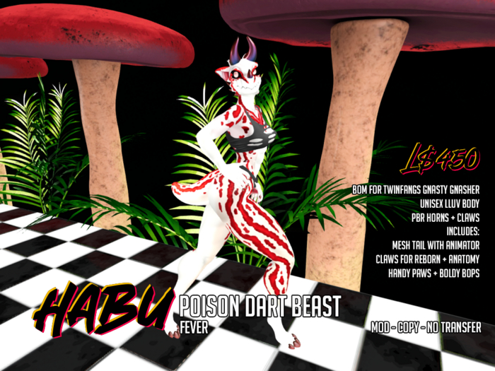 [HABU] Poison Dart Beast - Fever