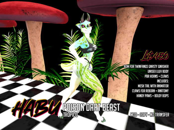 [HABU] Poison Dart Beast - Tropico
