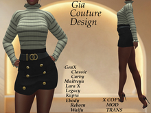 "GCD" Anessa Skirt Outfit Mint