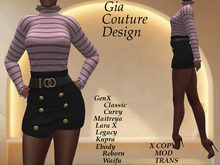 "GCD" Anessa Skirt Outfit Pink