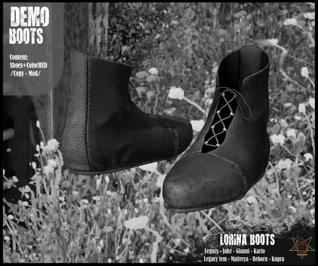 //RKS// Lorina Boots - DEMO