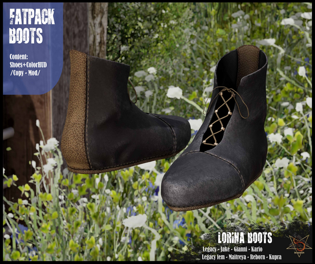 //RKS// Lorina Boots - Fatpack