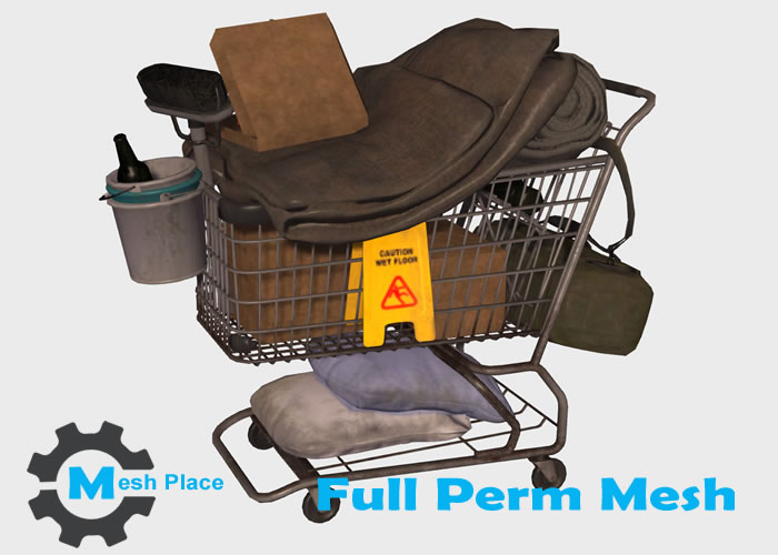 Mesh Place - Homeless Trolley Full Perm