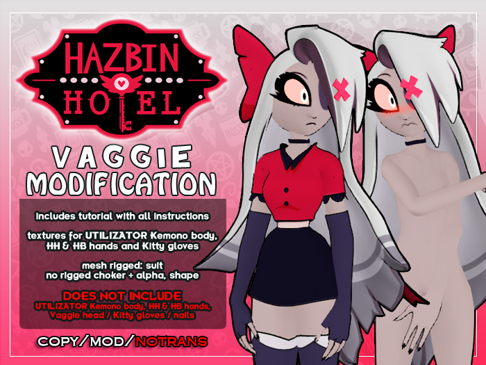 Hazbin Hotel - Vaggie modification