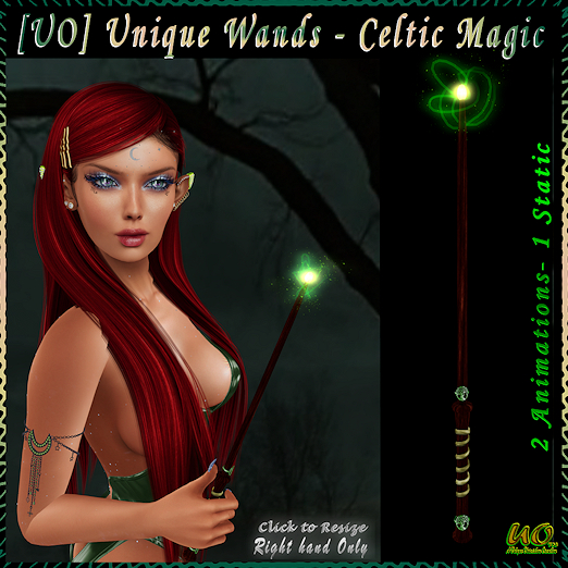[UO] Unique Wands - Celtic Magic  - Wand