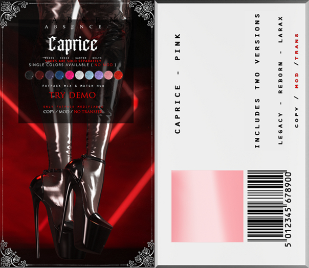 ABSENCE - Caprice Heels PINK