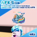 Second Life Marketplace - (Ocean) AFK Sign Rain