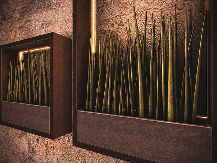 Wooden panelWall