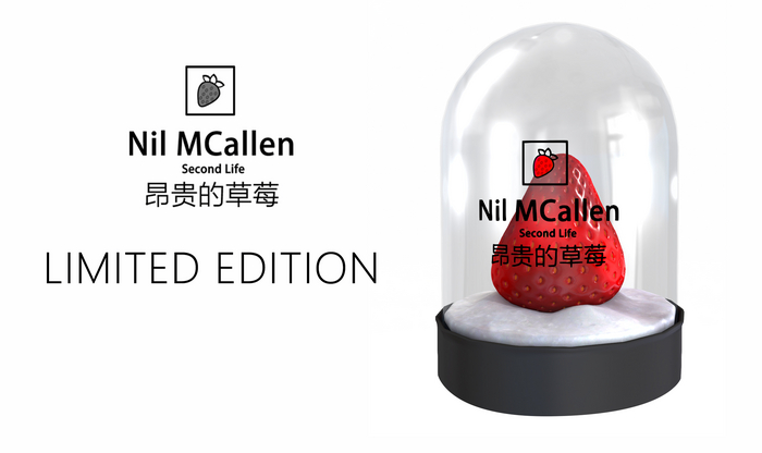 LIMITED EDITION Second Life Strawberry  *REZZTOUNPACK*