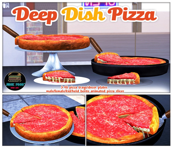 Junk Food - Deep Dish Pizza