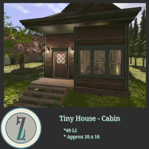 [Zaida] boxed- Cabin Tiny House