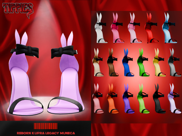 TIPPIES. Eve Heels In Lavender