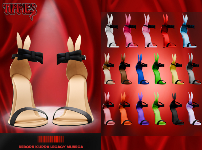 TIPPIES. Eve Heels In Nude