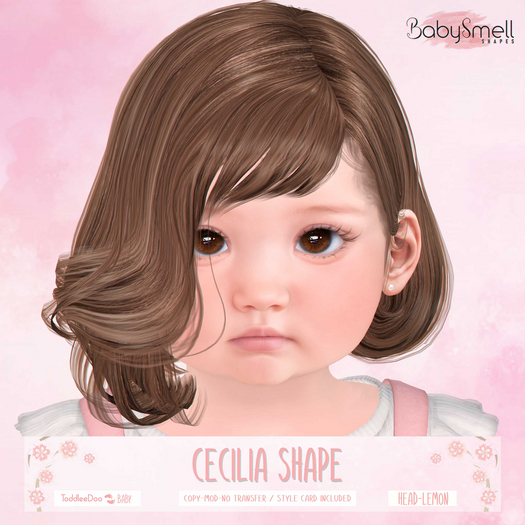 Baby Smell - Cecilia Shape (TD HEAD LEMON)