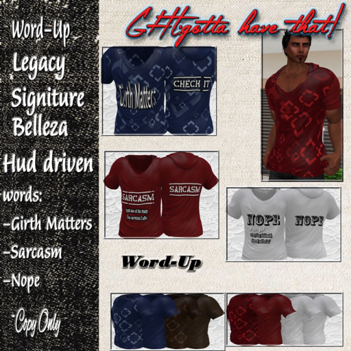 !GHT:BOX:MESH MALE WORD-UP HOODIE