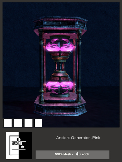 MeshedUp: Ancient Generator - Pink 