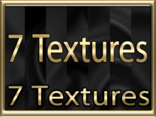 Zoy Texture [ 7 Black Radiant Weave ] 7 Textures