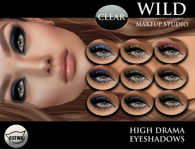 :::WILD:::Makeup High Drama Eyeshadows CATWA/OMEGA/BOM