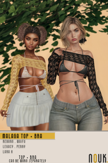 Nouk. Malaga Top + Bra FATPACK