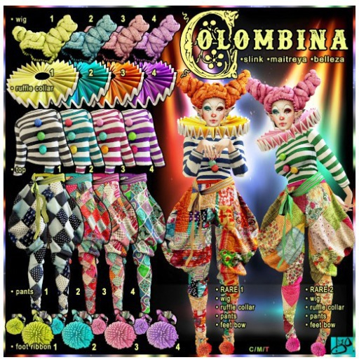 !gO!  Colombina - 1 RARE