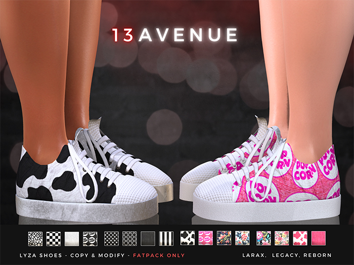 [-50% OFF] Lyza Shoes - FATPACK - COPY & MOD • LaraX • Reborn • Legacy • PetiteX • Waifu • Perky