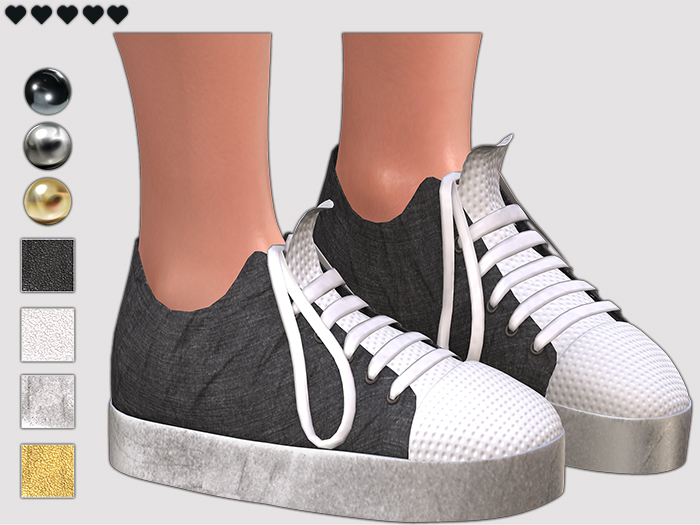 Lyza Shoes - 03 • LaraX • Reborn • Legacy • PetiteX • Waifu • Perky