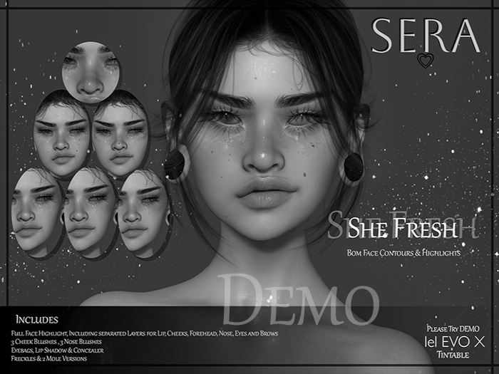 Sera - She Fresh - Face Contours & Highlights DEMO