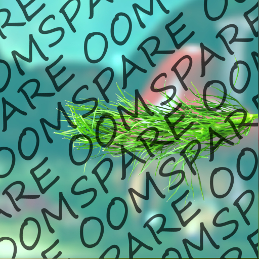Carrot Green Wing Texture