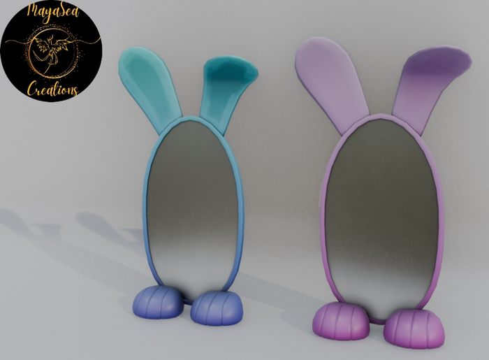 Bunnies Mirrors Full Perm Mesh ♥