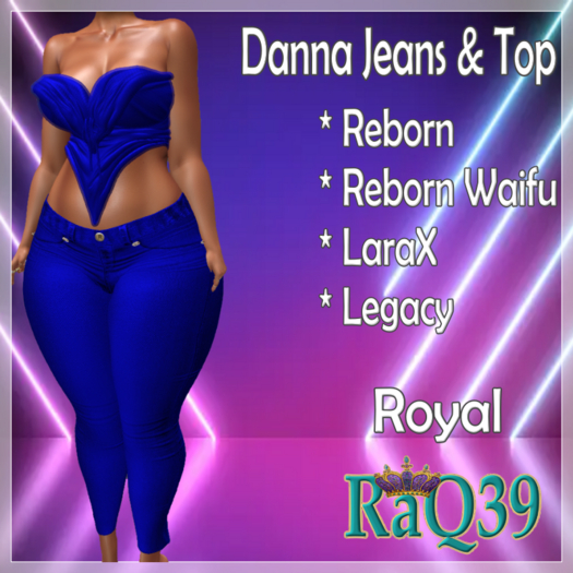 [R39] Danna Jeans & Top-Royal