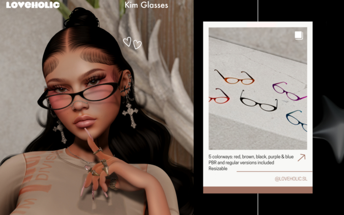 #Loveholic - Kim Glasses FATPACK