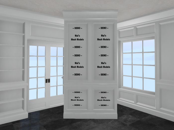 Paneled Wall Set 01 - DEMO