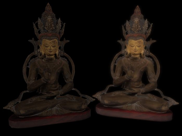 ^^   Tibetan Buddha    ^^  decoration dark  !!!