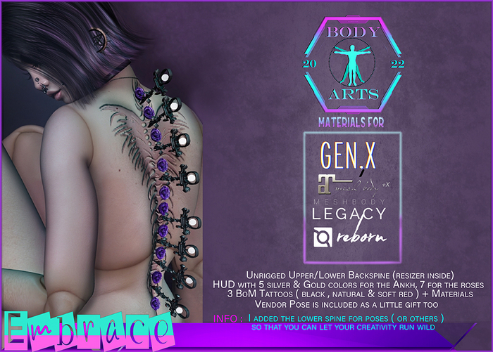 BodyArts - Embrace Set