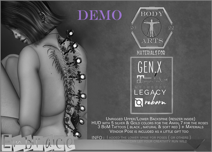 BodyArts - Embrace Set DEMO