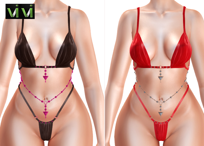 Vi Vi - Bikini & Jeweled Chain