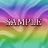 Zoy Texture [ 7 Rainbow Radiant Weave ] B
