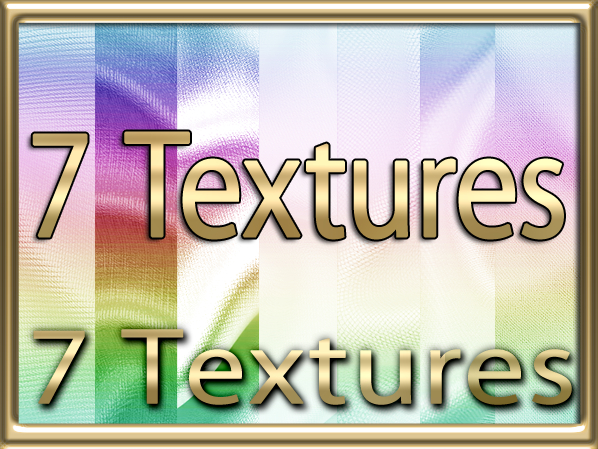 Zoy Texture [ 7 Rainbow Radiant Weave ] 7 Textures